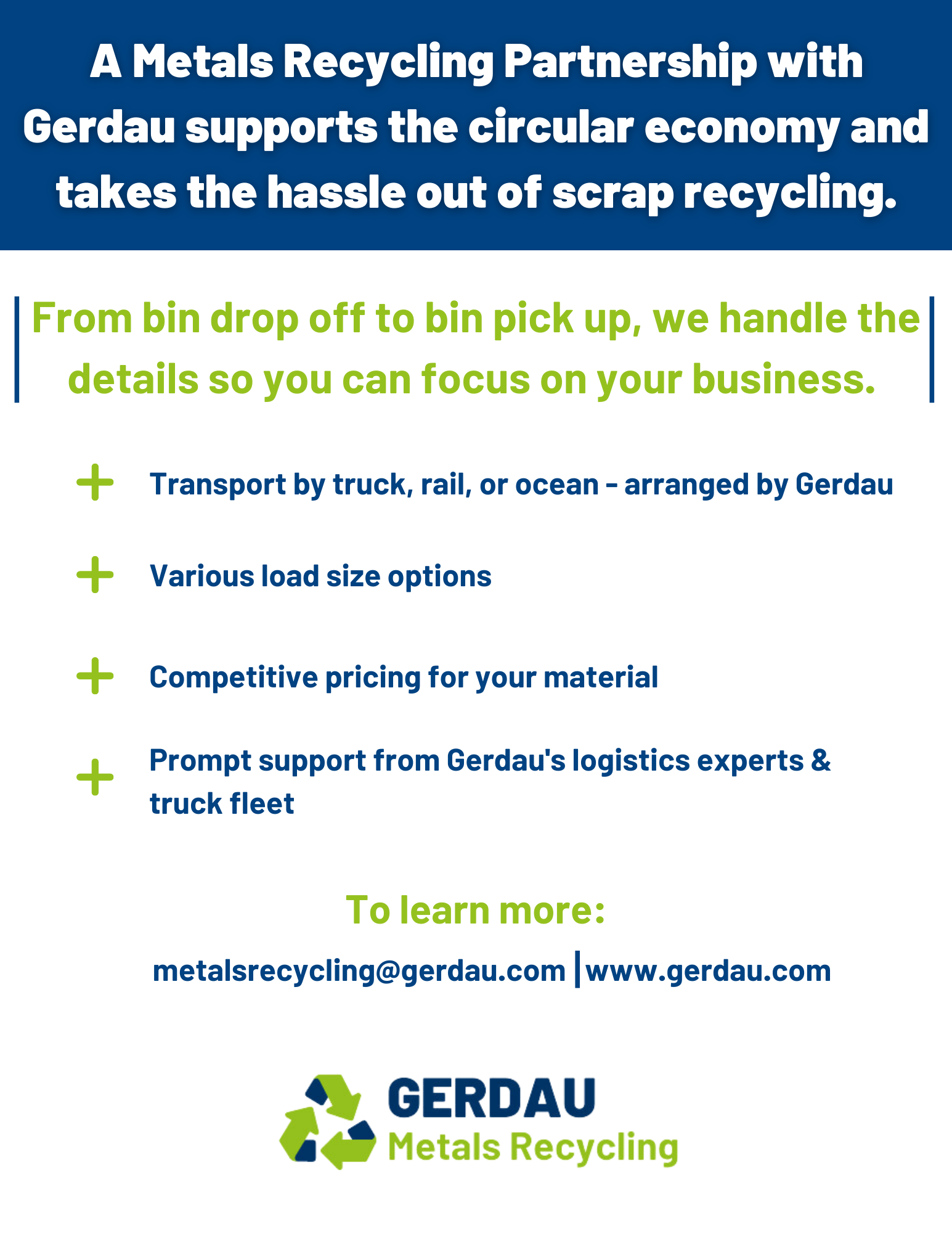 Gerdau Metals Recycling Partnerships