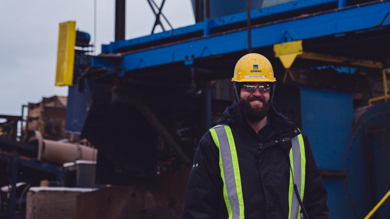 Marcotte returned to Whitby to work at the shredder.