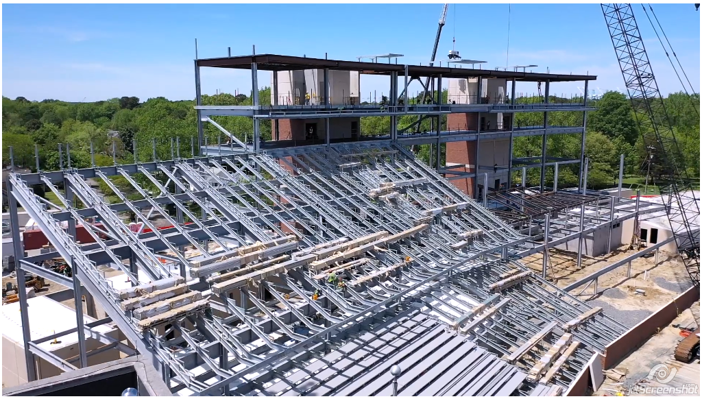 Gerdau steel is the framework for Old Dominion’s S.B. Ballard Stadium in Norfolk, Virginia.